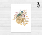 Preview: Autumn Postcards Set - DIN A6